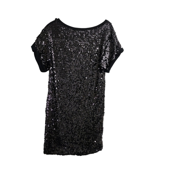 See By Chloe Sequin Mini Dress 2 Black‎ Short Sleeve Eras Tour Taylor Swift - Picture 9 of 12